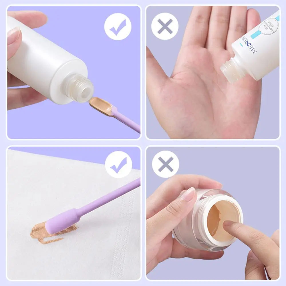 Accessories Beauty Tools Face Mask Brush Last Drop Scoop Silicone Spatula Makeup Brushes Deep Bottle Scraper Cosmetics Spoon