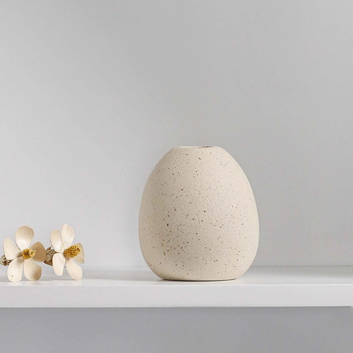 Modern Flower Vases Floral Arrangements Decorative Vases Boho Ceramic Vase for Entryway Dinner Living Room Kitchen Decoration