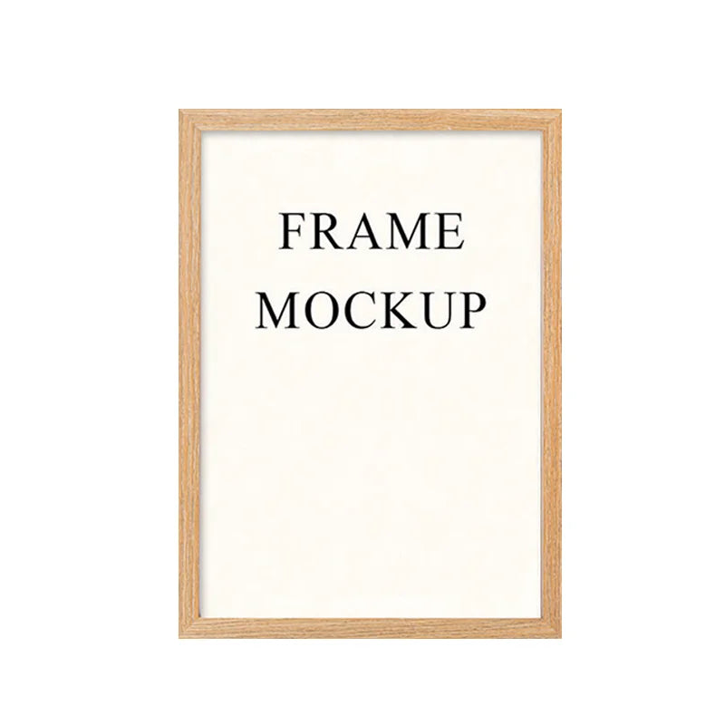 Wooden Picture Frame 30X40cm 21x30cm 15X20cm A4 A8 Square Tabletop Photo Frames Wall Art Poster Display Bedroom Home Decor