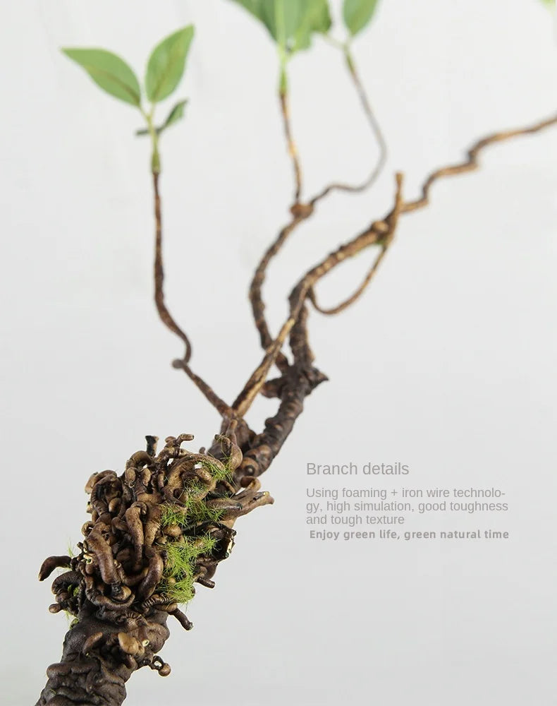 Artificial Green Plants Dead Trees Dead Branches Office Fake Tree Floral Decoration Green Plants Interior Decoration Leaves
