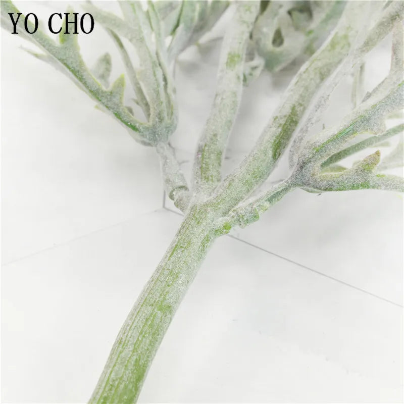 2 Fork Daisy Artificial Flowers Short Branch Crab Claw Pincushion Real Touch Flower Wedding Garland Vase Decoration Fake Plant