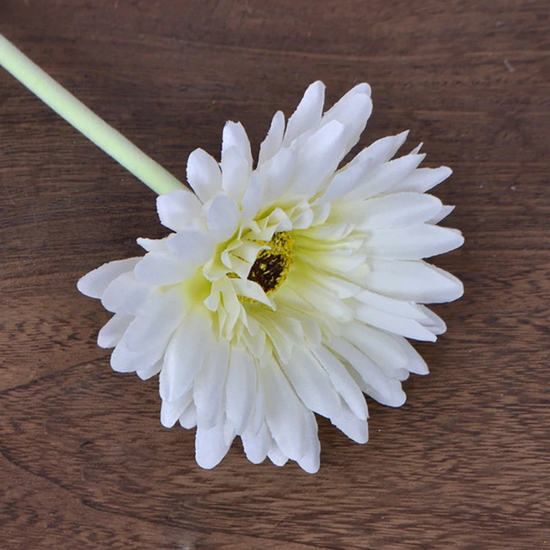 2/5pcs Artificial Flower 10cm Silk African Daisy Coreopsis Gerbera Fake Flower Decor for Home Wedding Luxury Home Decoration