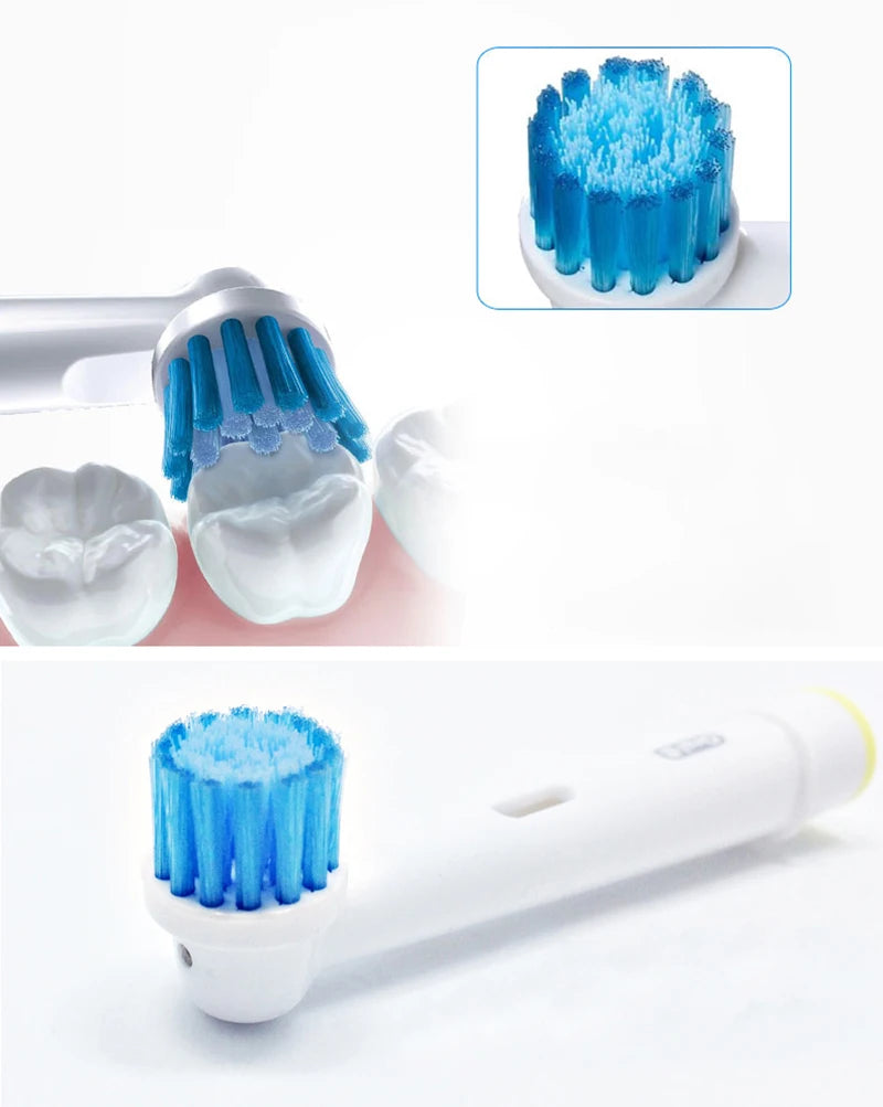 Original Oral B Replacement Brush Heads for Oral-B Rotating Electric Toothbrush Genuine Teeth Whitening Soft Bristle Refills