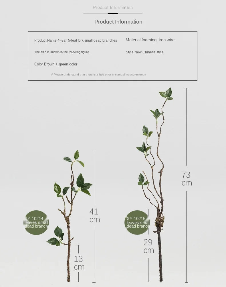 Artificial Green Plants Dead Trees Dead Branches Office Fake Tree Floral Decoration Green Plants Interior Decoration Leaves