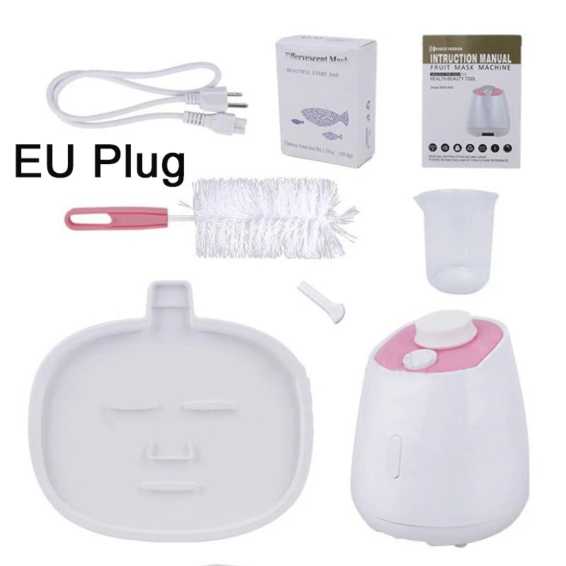 DIY Facial Mask Maker Machine Fruit and Vegetable Mask Machine Automatic Home-made Moisturizing Collagen Pure Plant Skin Beauty
