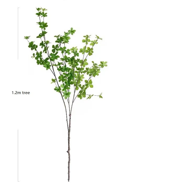 Artificial  Green Leaves Branch Real Touch  Enkianthus Perulatus Home Decoration New Green Plant Decor Andromeda  INS