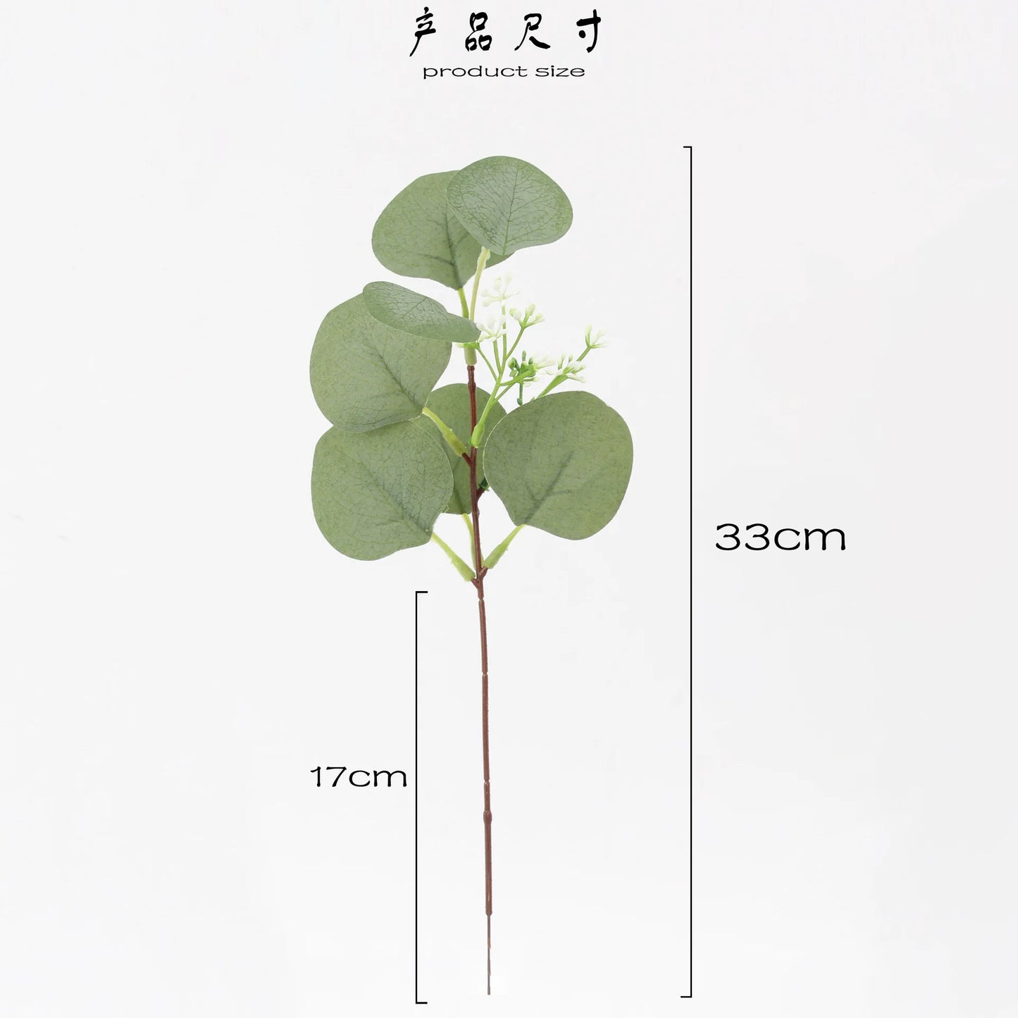 Artificial Eucalyptus Leaves Stems Eucalipto Branches Fake Plants Christmas Floral Bouquets Wedding Holiday Greenery Home Decor