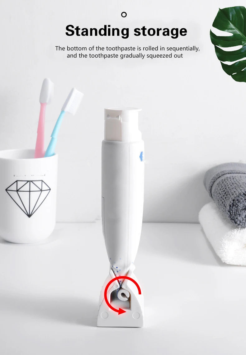 Bathroom Accessories Toothpaste Device Multifunctional Dispenser Facial Cleanser Squeezer Clips Manual Lazy Tube Squeezer Press