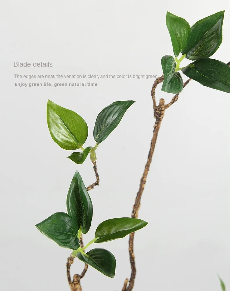 Artificial Green Plants Dead Trees Dead Branches Office Fake Tree Floral Decoration Green Plants Interior Decoration Leaves