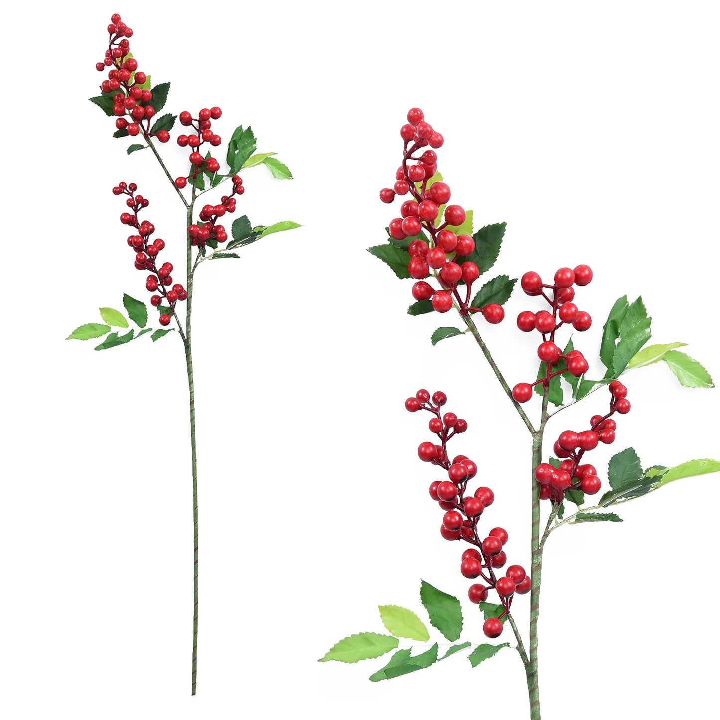 Artificial Flower Bunch Wedding Party Table Decoration Dry Flowers Bouquet Home DIY Christmas Berry Fake Flowers