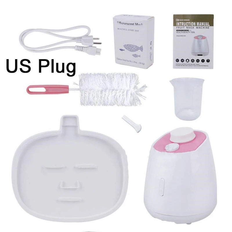 DIY Facial Mask Maker Machine Fruit and Vegetable Mask Machine Automatic Home-made Moisturizing Collagen Pure Plant Skin Beauty