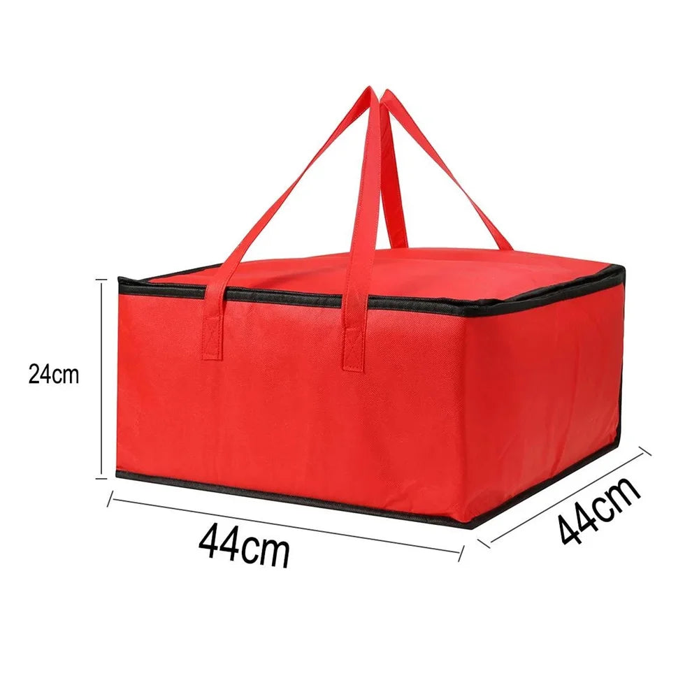 Waterproof Insulated Bag Cooler Folding Picnic Basket Ice Pack Drink Box Thermal Lunch Bag Portable Food Delivery Bag Pizza Bag