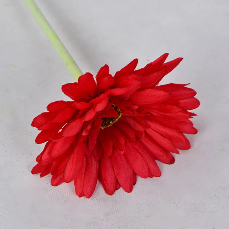 2/5pcs Artificial Flower 10cm Silk African Daisy Coreopsis Gerbera Fake Flower Decor for Home Wedding Luxury Home Decoration