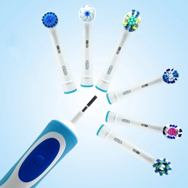 Original Oral B Replacement Brush Heads for Oral-B Rotating Electric Toothbrush Genuine Teeth Whitening Soft Bristle Refills