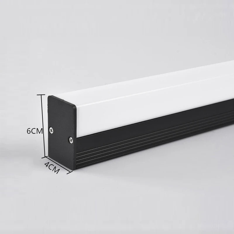 30cm 40cm 50cm LED Wall Lamp Bathroom Mirror Light Indoor Home Hotel Decors Acrylic Super Bright Long Strips Wall Mirror Light