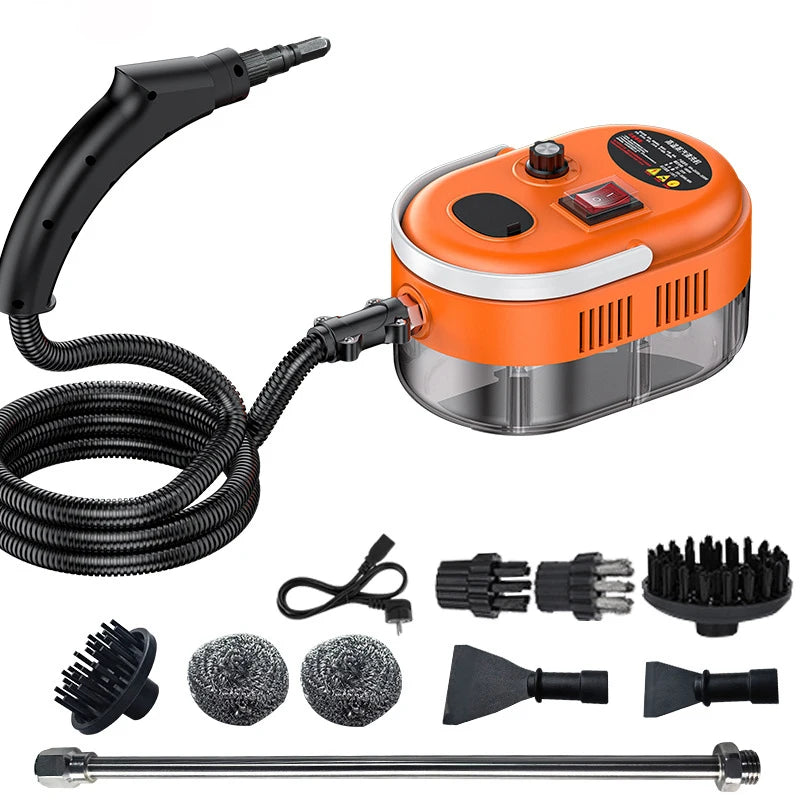 Handheld Steam Cleaner High Pressure Steam Cleaning Machine for Machine Kitchen Hood Air Conditioner Steam Cleaner for Car