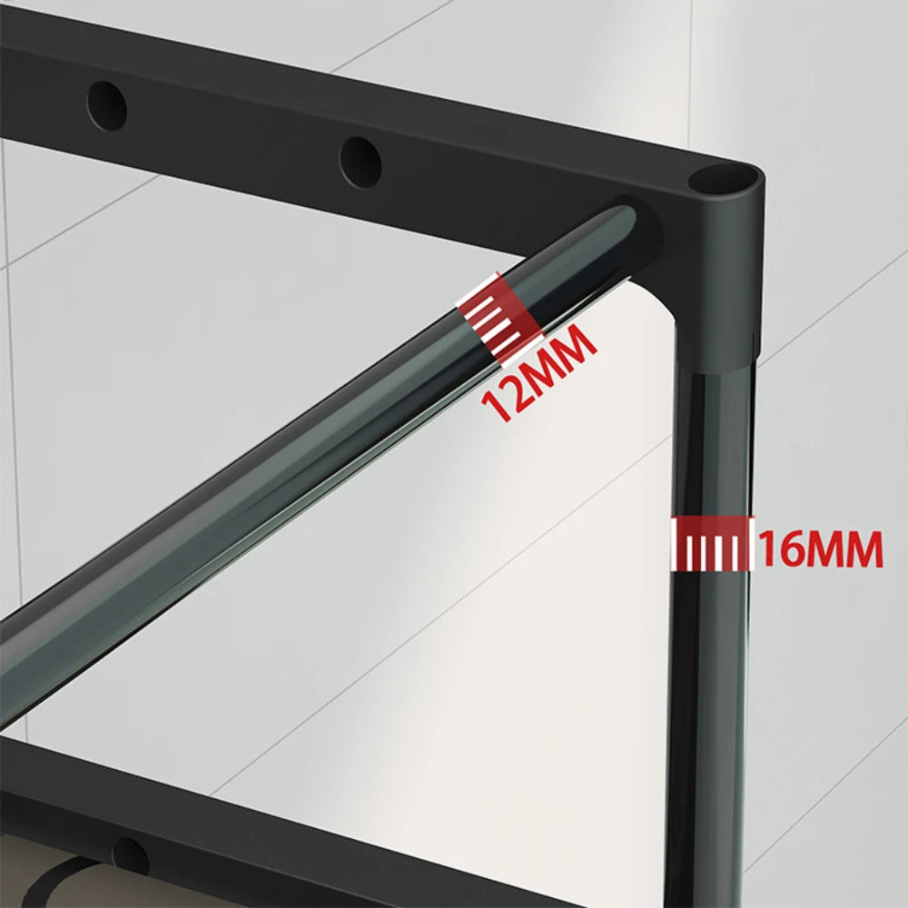Washing Machine Storage Rack 3 Layers Adjustable Portability Balcony Storage Racks Floor Standing Toilet Bathroom Accessories