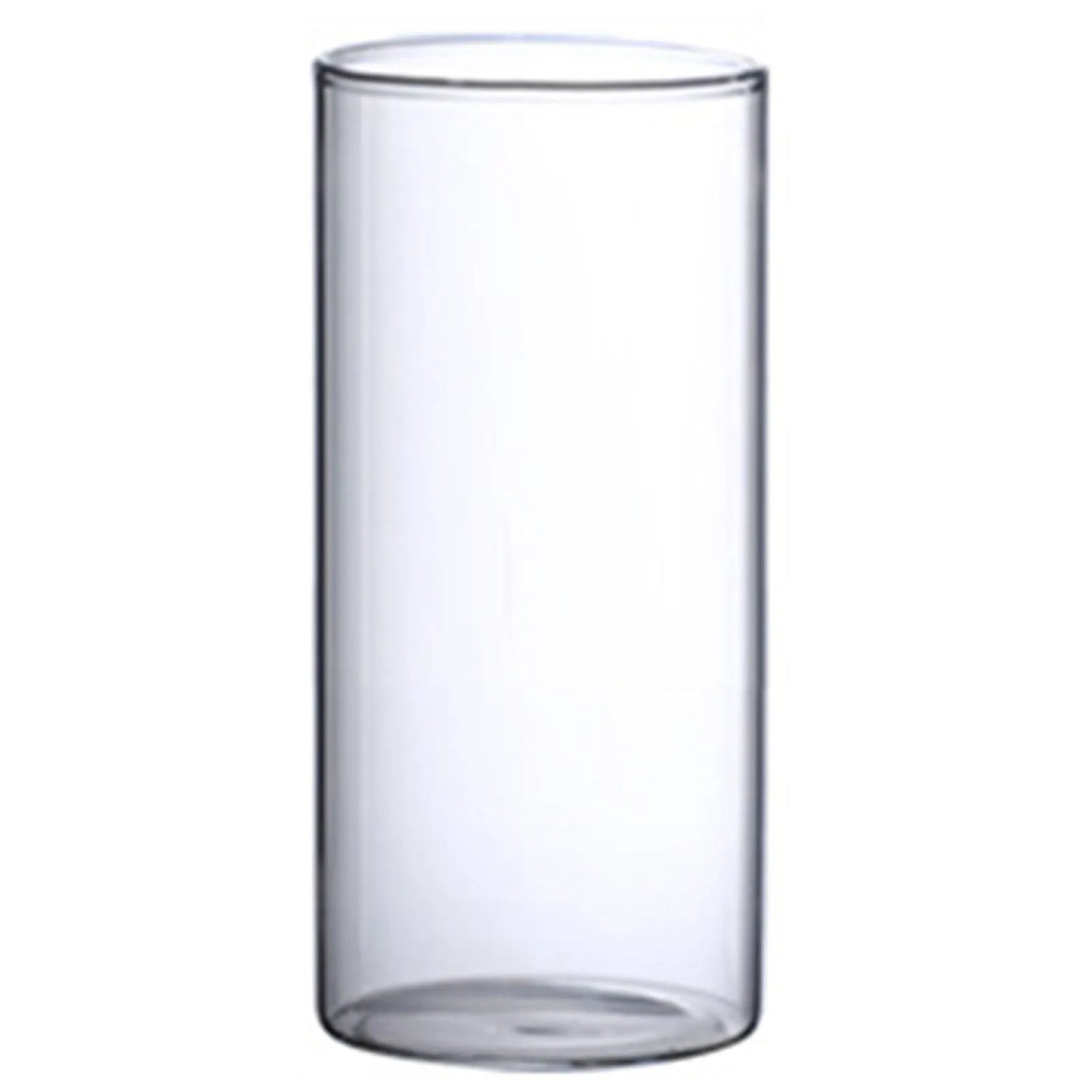 Simplism Glass Hydroponic Vase Modern Small Cylinder Flower Centerpiece Vases Use for Wedding Decor accesorios para jardin