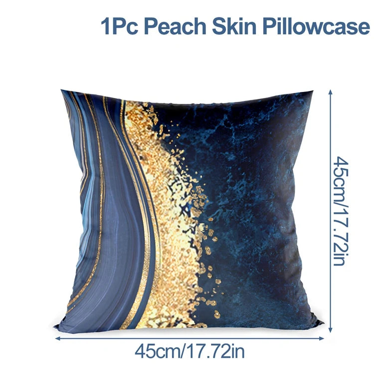 45x45cm Marble Pattern Cushion Cover Decorative Pillow Cover Sofa Cushion Pillow Cases Home Decoration 2024 Decor Pillowcase