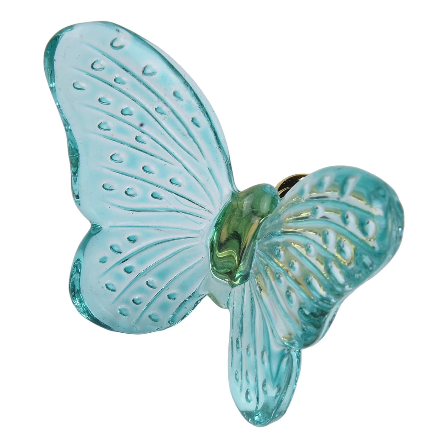 1pcs Butterfly Dresser Pulls Clear Drawer Knobs Cabinet Knobs Bathroom Door Knobs Cabinet Handle Knobs For Dresser Accessories