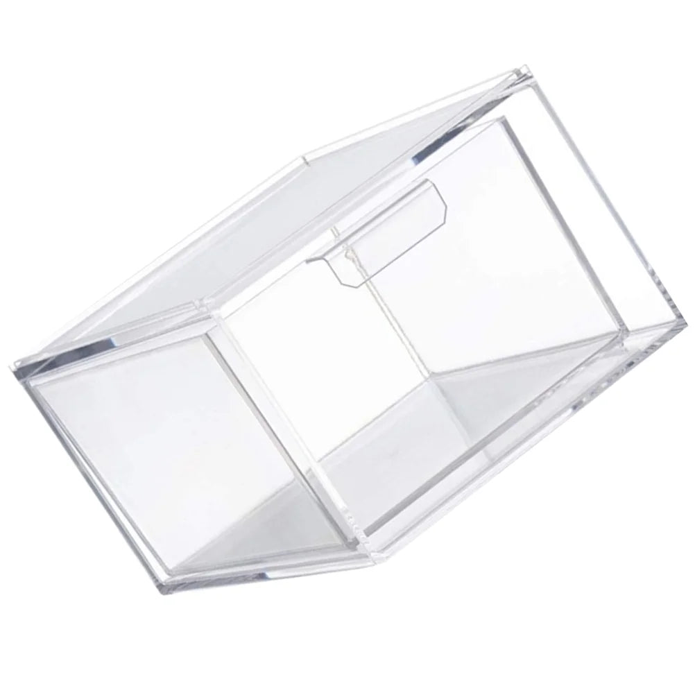 Clear Drawer Style Removable Stackable Storage Box Plastic ganizer Containers With Drawers Stacking Pull Out Bins Jewelry Case