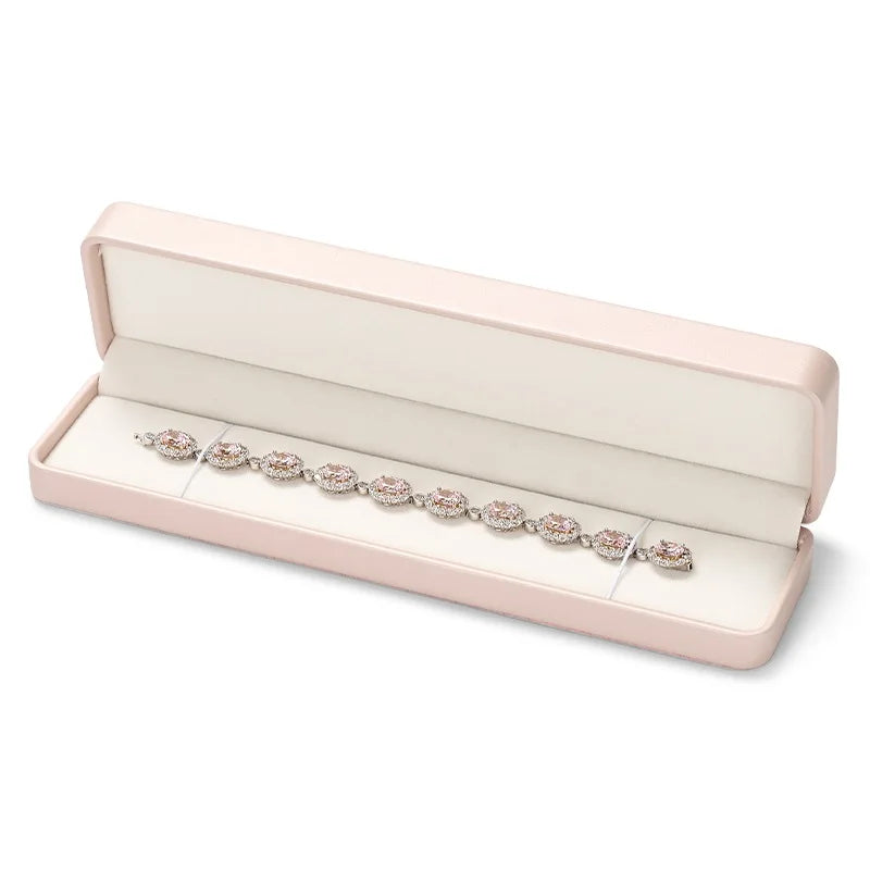 Oirlv Jewelry Box Jewelry Organizer Ring Earrings Necklace Pendant Bracelet Storage Box Packaging Box Gift Case for Wedding