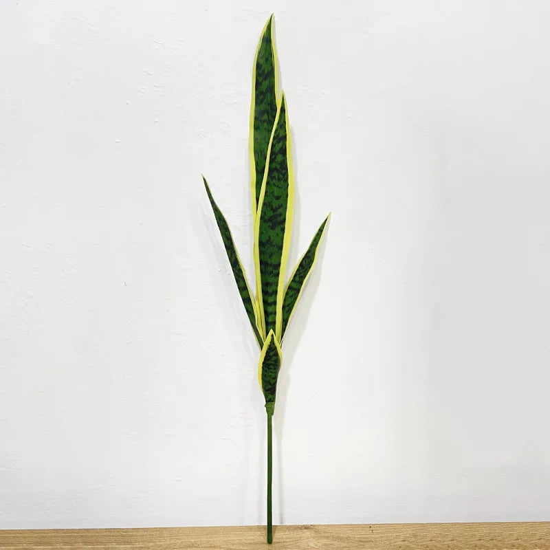 Artificial Snake Plant Single Branch Indoor Landscaping Crown Blue Agave Nordic Floor Decoration Green Plants