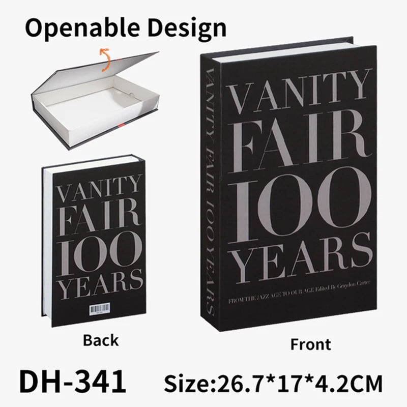 Decoration Home Fake Books Home Decor Coffee Table Fashion Book Model Hotel Room Luxury Fake Books Imitation Book Box Decoration