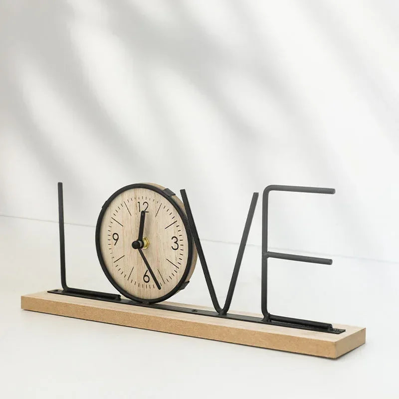 European Creative TV Cabinet Decoration Furniture Home Living Room Bedroom Entrance Wine Cabinet Office Desktop  Clock Arrangeme