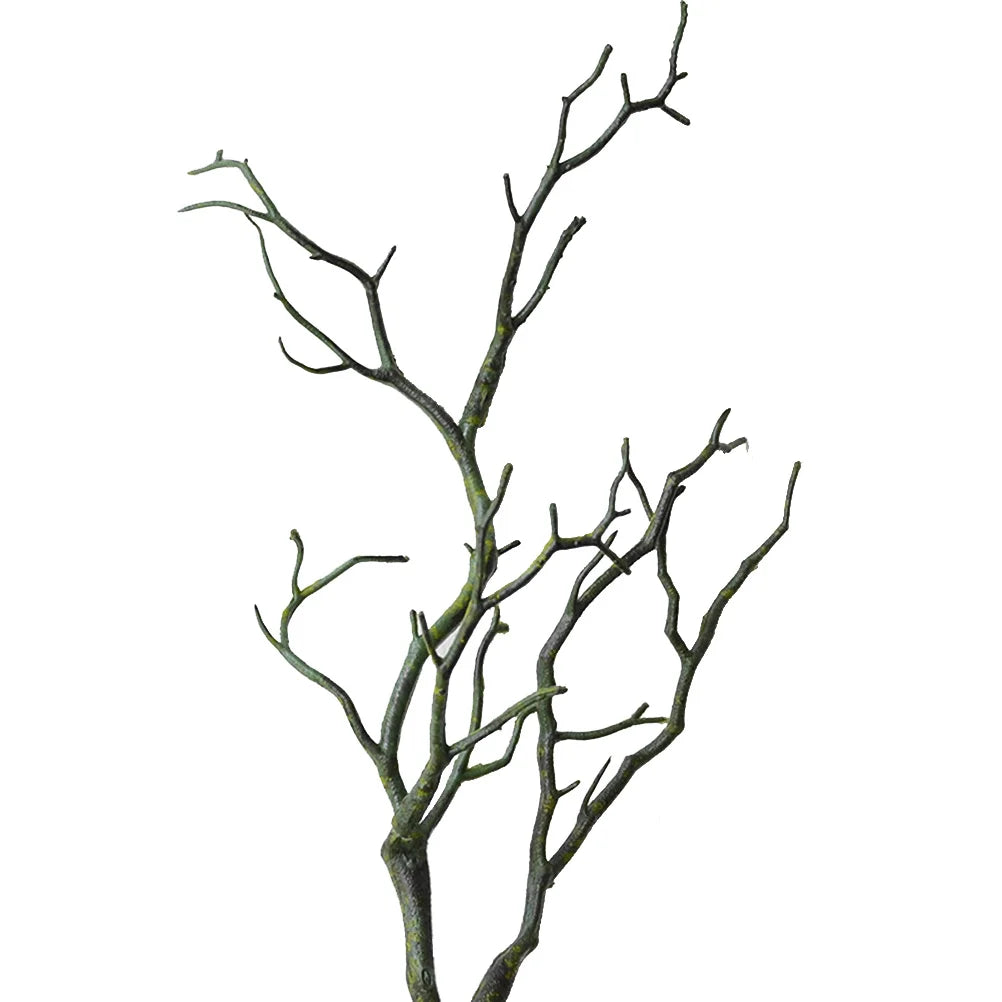 3PCS Artificial Branch Plastic Branch Fake Tree Branch Vase Decoration Dried Twigs Stems Antler Willow Dry Flower For Home