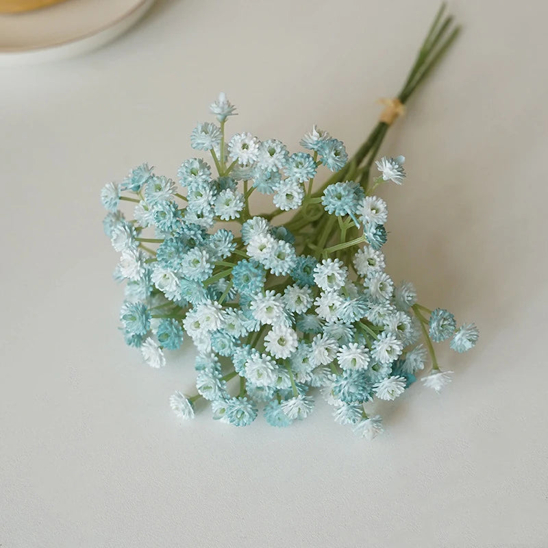 Artificial Gypsophila Flowers Wedding DIY Bouquet Decoration Arrangement Plastic Babysbreath Fake Flower Home Decor