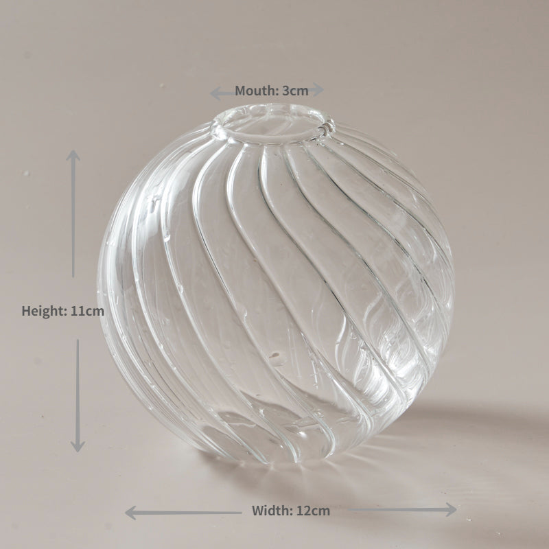 Transparent Vase Modern Home Decor Vase Decoration Home Wedding Clear Glass Vase Nordic Vases Set Hydroponic Vase