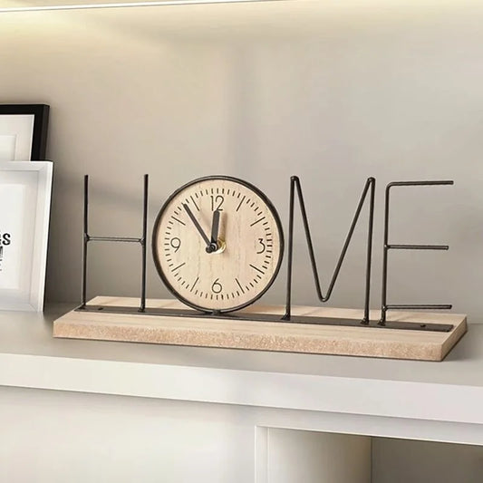 European Creative TV Cabinet Decoration Furniture Home Living Room Bedroom Entrance Wine Cabinet Office Desktop  Clock Arrangeme