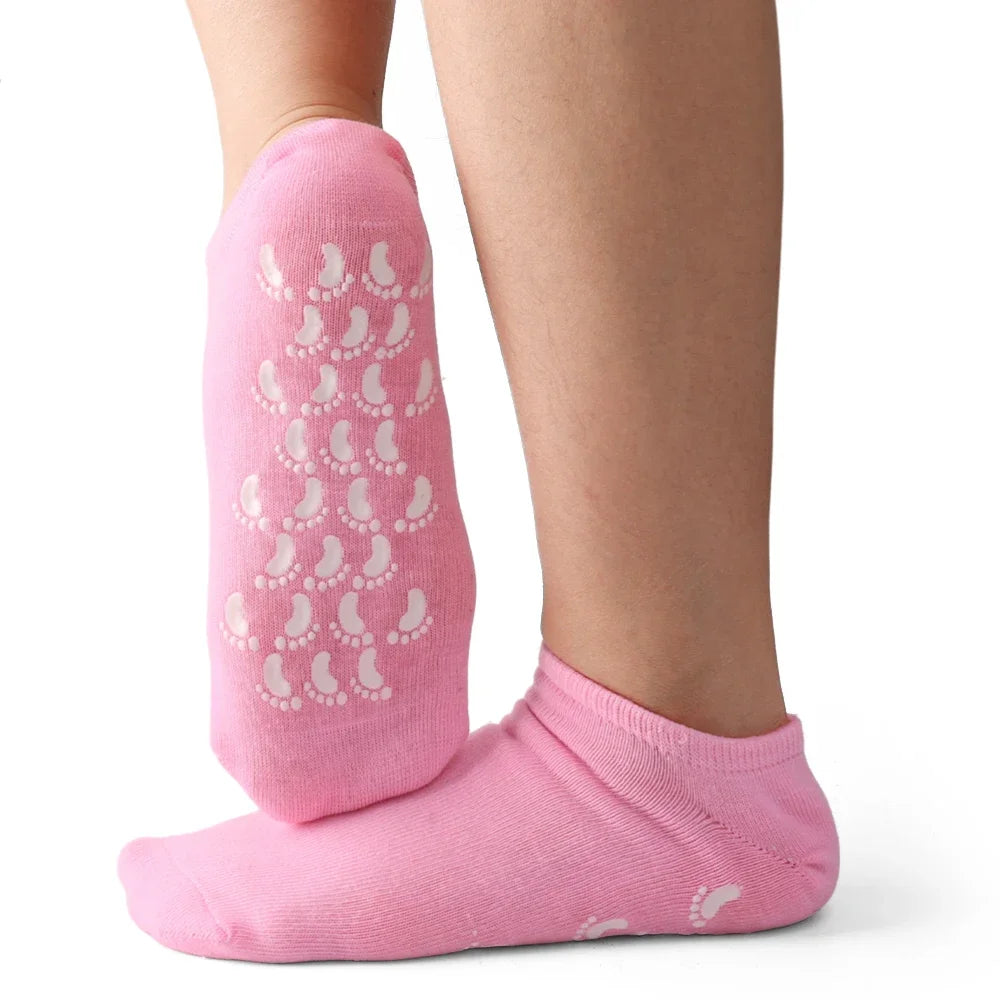 Reusable Moisturizing Mask Socks Exfoliating Anti Crack Silicone Protective Gloves Dry Dead Skin Remover Hand Foot Care Tools