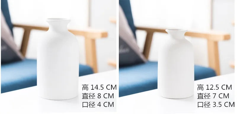 Simple Ceramic Vase Dining Table Decorations Wedding Decorations Nordic Home Living Room Decorations Vase
