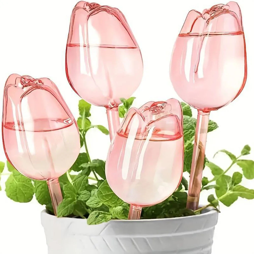 1/2/4pcs Automatic Plant Watering Bulbs Self Watering Ball  Water Device Drip Irrigation System Home Garden Flower Accessories