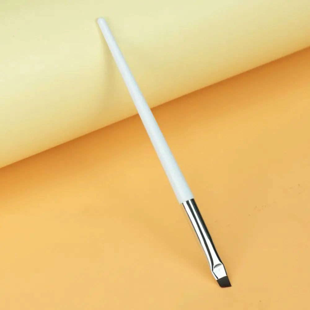 Cosmetics Brush Make Up Tool Beginners Angled Fine Eyeliner Brushes Flat Eyebrow Brush Liner Brow Brush Blade Makeup Brushes