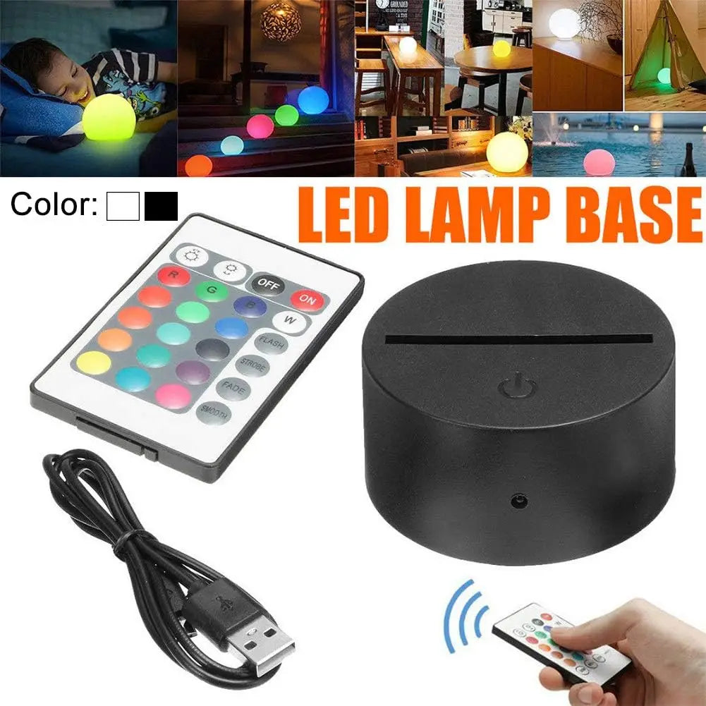 Stitch Night Light 3D Lamp16 Colors with Remote Control Room Decor Valentine's Day Anniversary Birthday Present Christmas Gifts