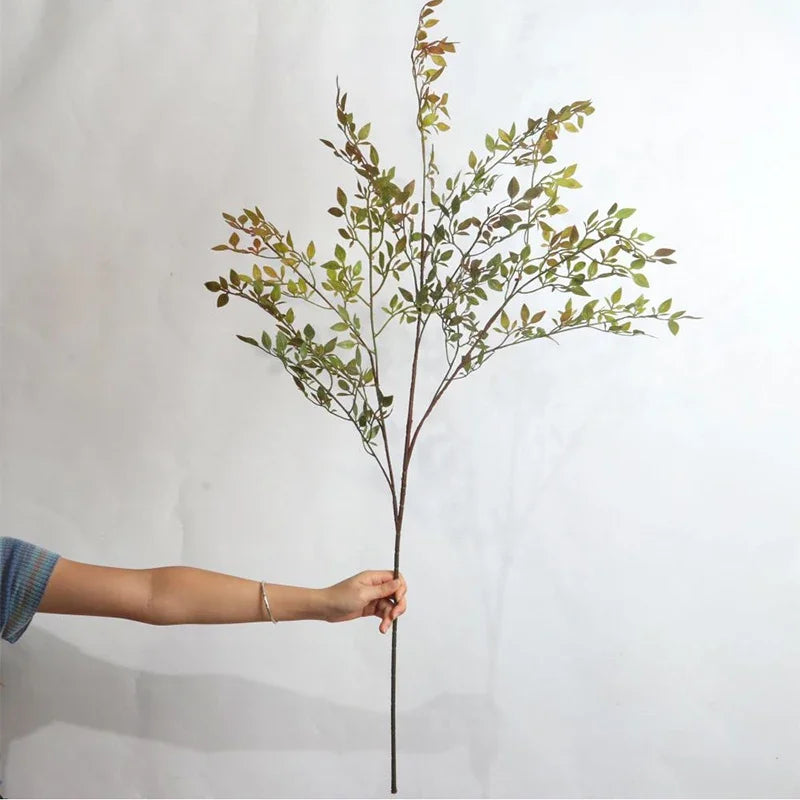 3-6Ft Large Artificia Ficus Tree Fake Plants Plastic Palm Tree Real Touch Banyan Leaves for Home Garden Shop Office Decor
