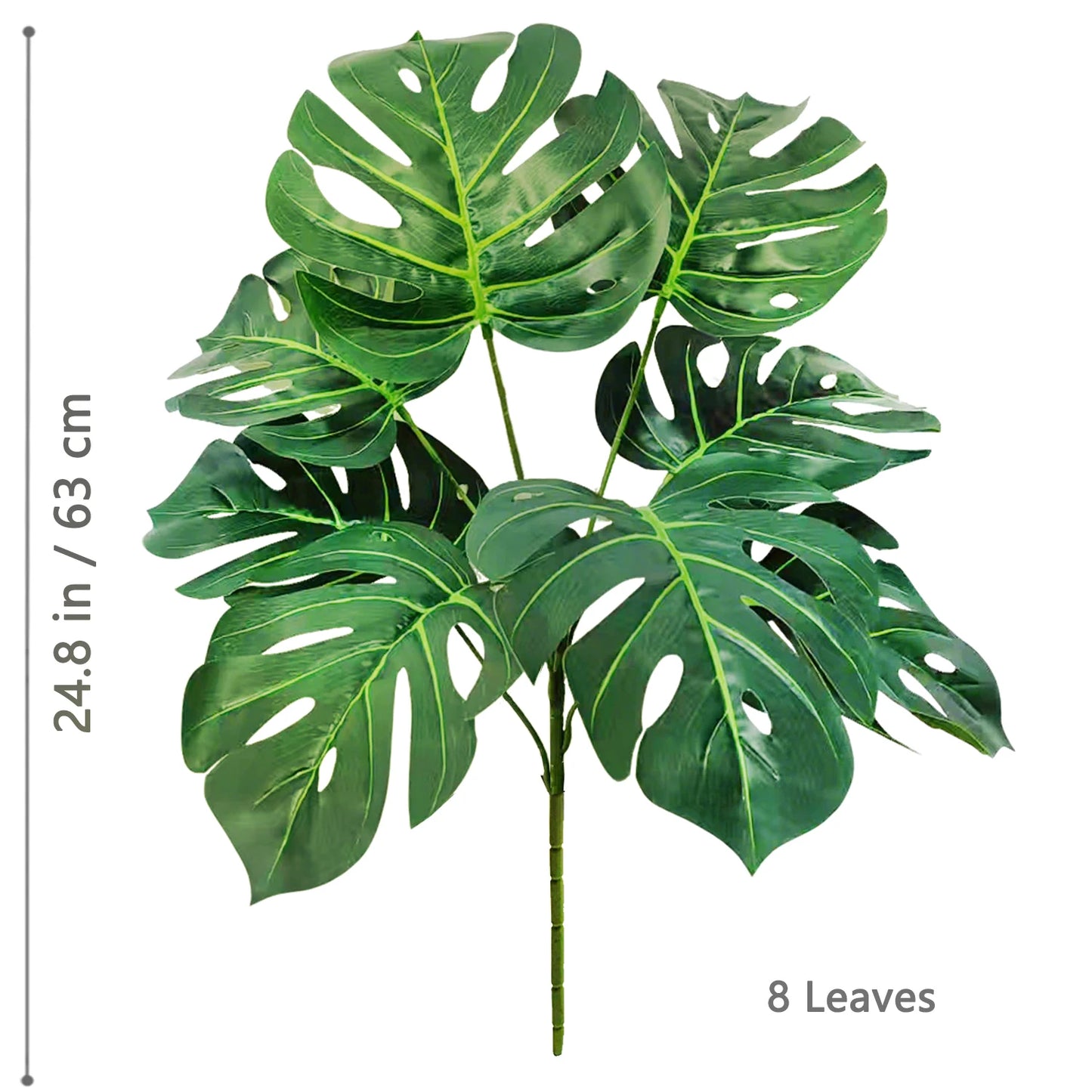 59-103cm/40.5in Artificial Monstera plastic fake plant pot ornamental festival suitable for home office decoration