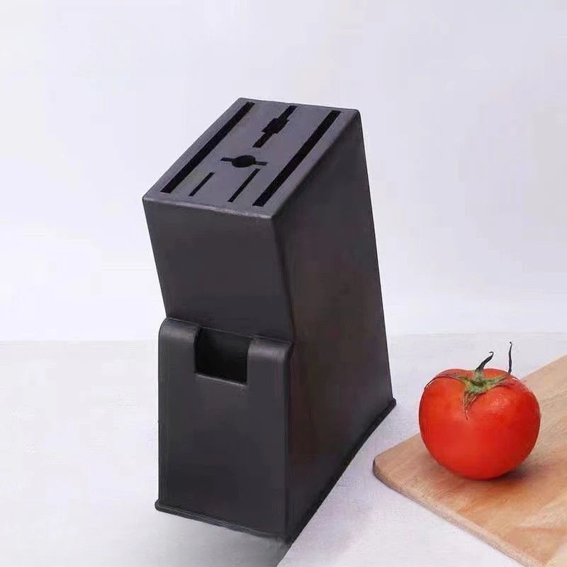 Kitchen multi socket knife holder, wooden Knife stand  household  supplies storage rack kitchen knife floor storage rack