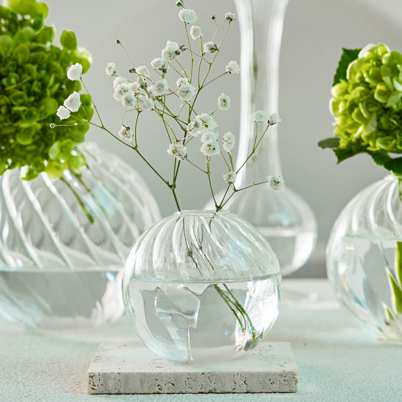 Transparent Vase Modern Home Decor Vase Decoration Home Wedding Clear Glass Vase Nordic Vases Set Hydroponic Vase