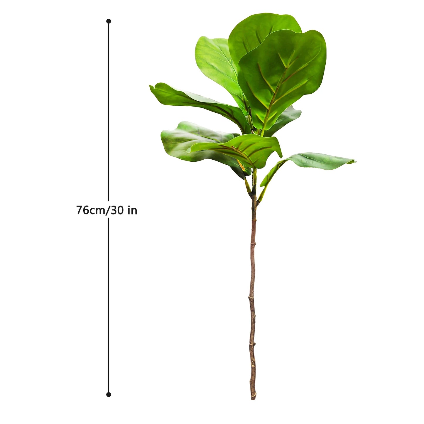 76-135cm  Artificial Plants Fake Bamboo Tree Branch Plastic Nandina Leaves Tall Green Landscape For Home Garden Decor