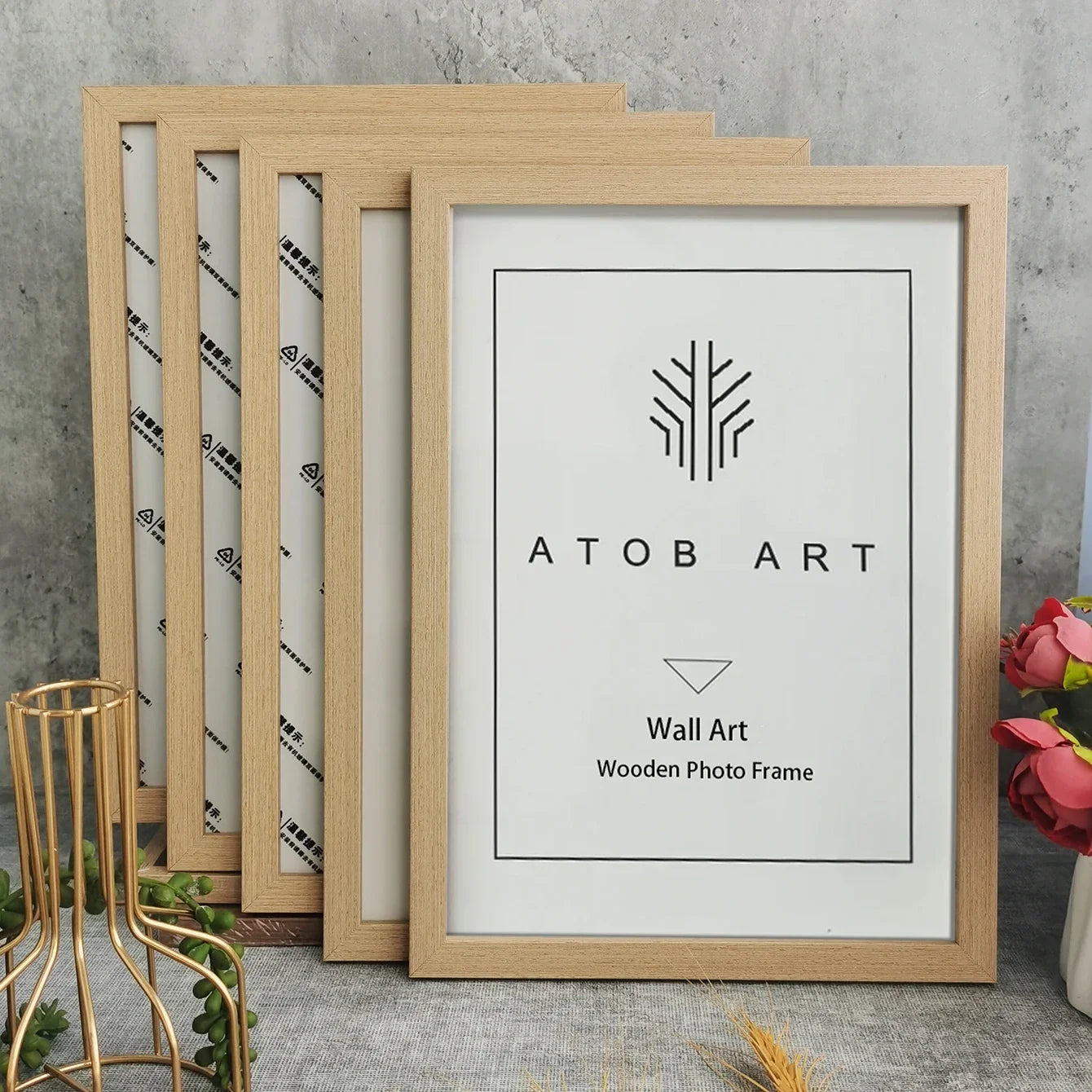 1Pcs Wooden Photo Frames For Picture Wall 10X15 15X20 20X25 A4 Pictures Frame Stand For Pictures Certificate Commemorative Gift