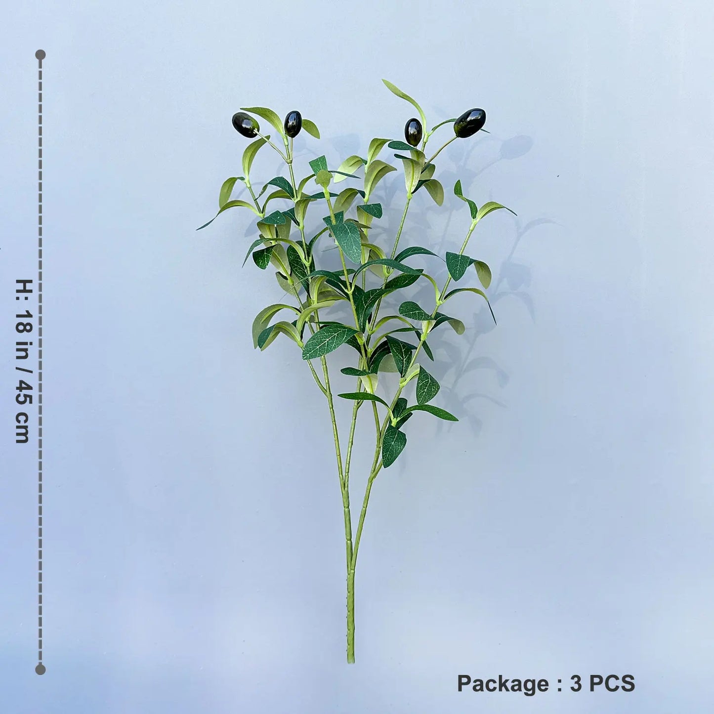65-200CM Large Artificial Olive Plant tree Branches Fake plant Plastic Ornamental outdoor faux Plant for Home garden Room Decor