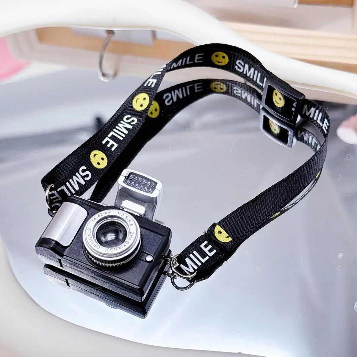 лабубу Cute Decoration Miniature Doll Simulation Toys Camera For Dollhouse Decoration Ropa Labubu Accessories Gift For Girl