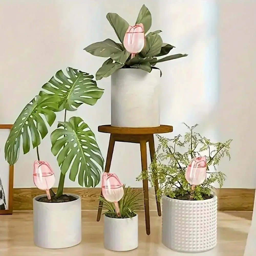 1/2/4pcs Automatic Plant Watering Bulbs Self Watering Ball  Water Device Drip Irrigation System Home Garden Flower Accessories