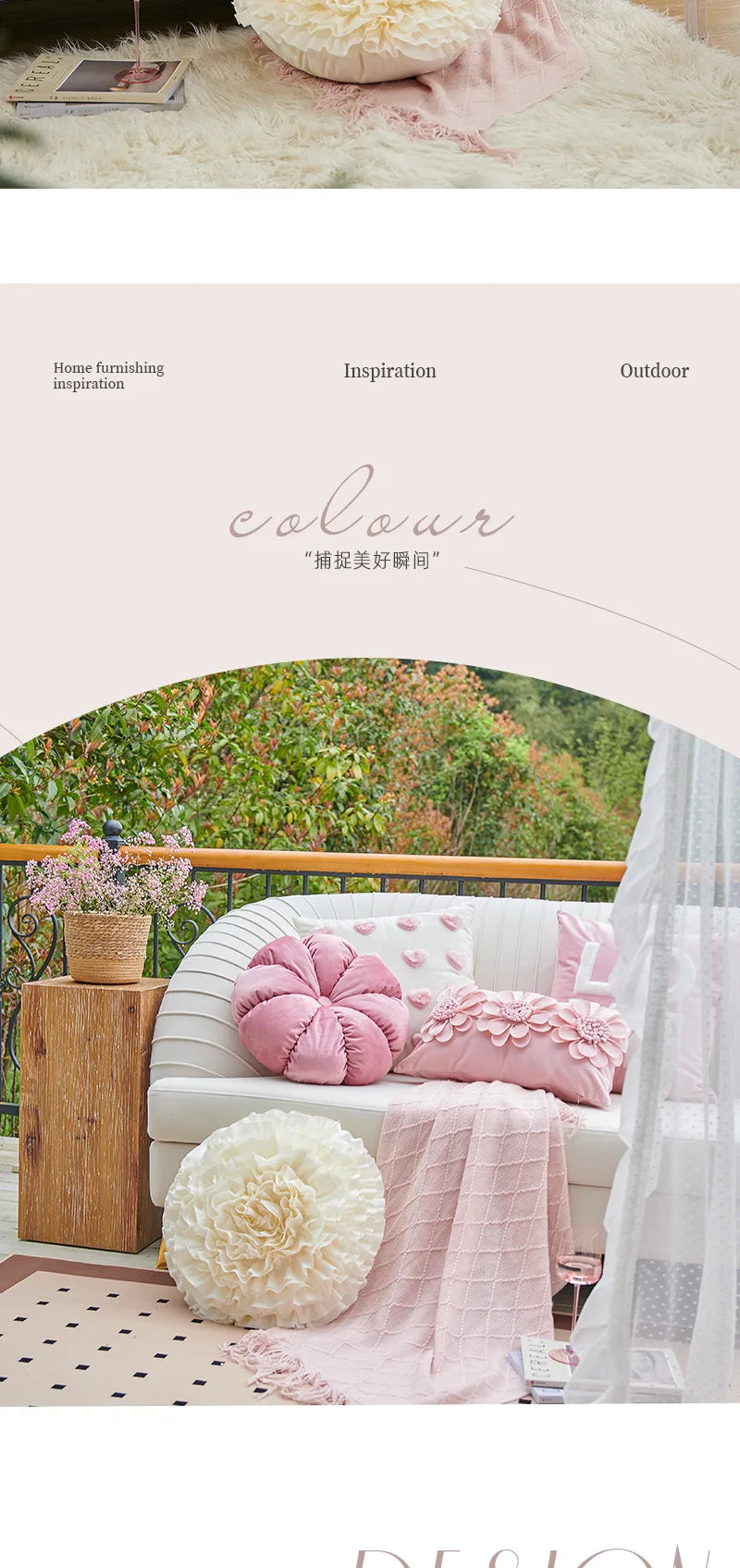 Romantic Wedding Throw Pillow Modern Pink Ins Style Living Room Wedding Room Sofa Bedhead Cushion Cover