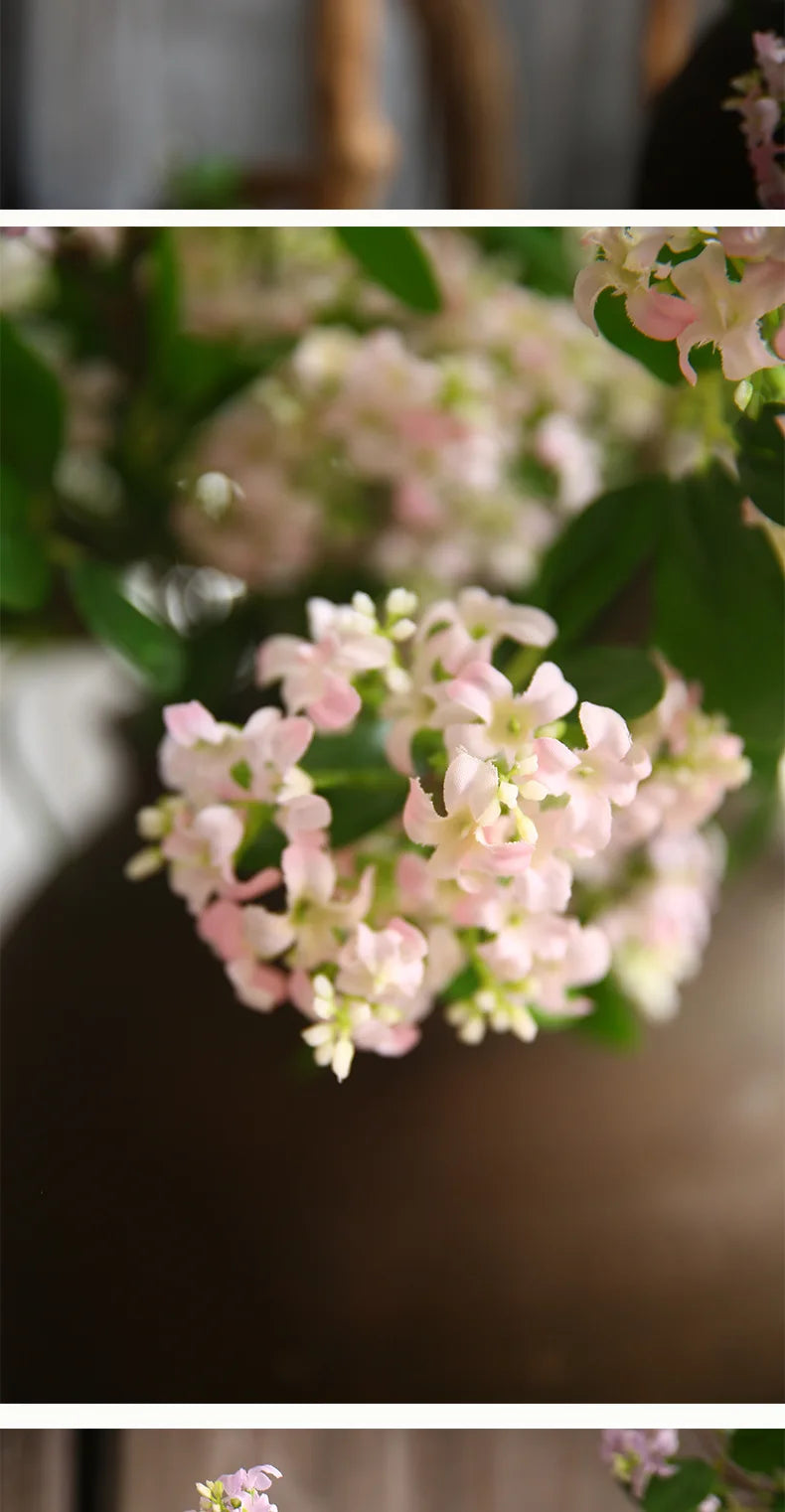 72cm Artificial Murraya Branch Flowers Fake Flowers Home Wedding Decoration Living Room Ornaments Flowers Home Decoration