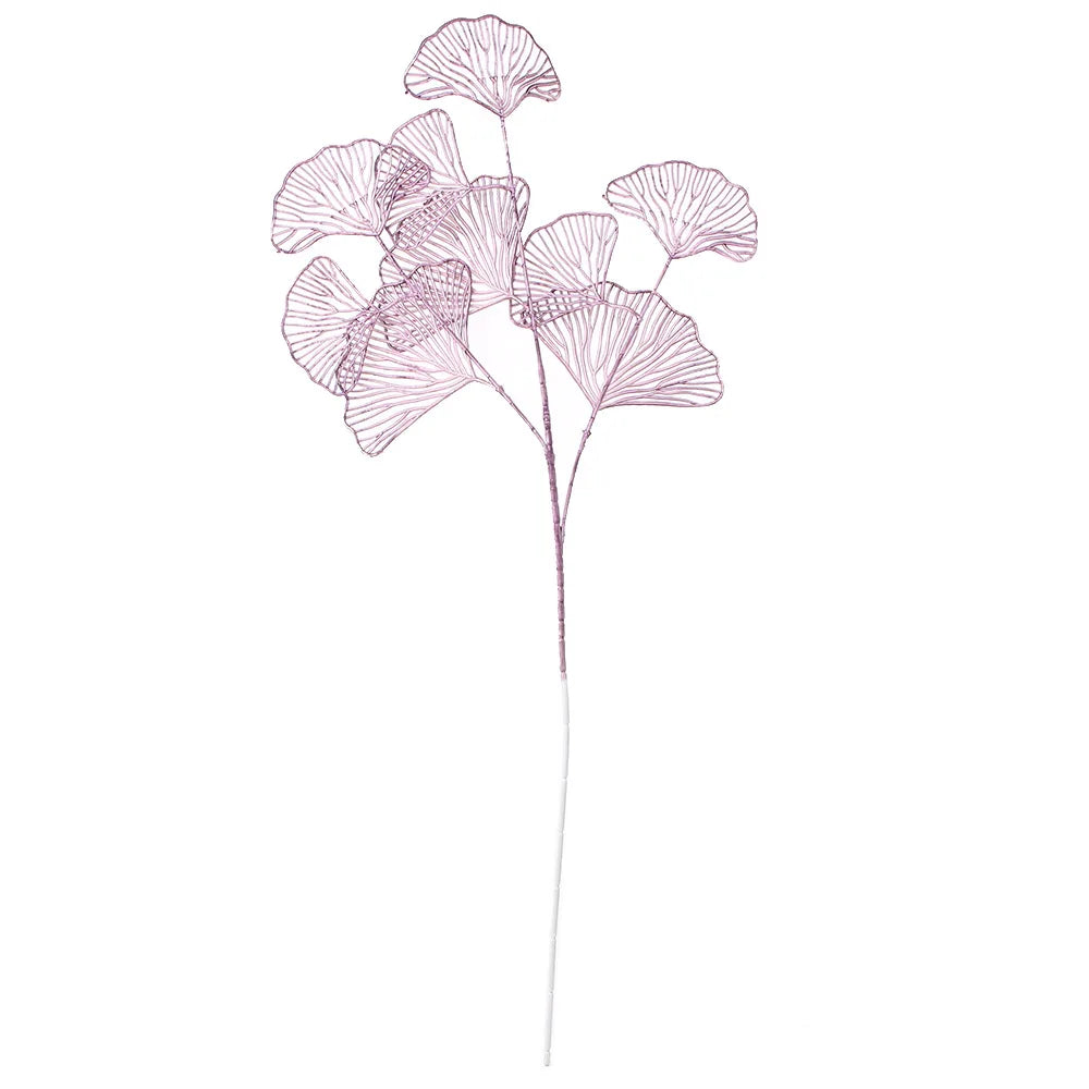 Fake Wedding Ginkgo Leaf Flowers Branch Artificial Ginkgo Leaves Home Shop Decor